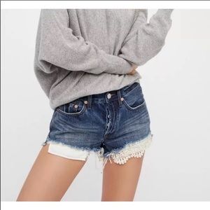 Free People Avery Denim Short
